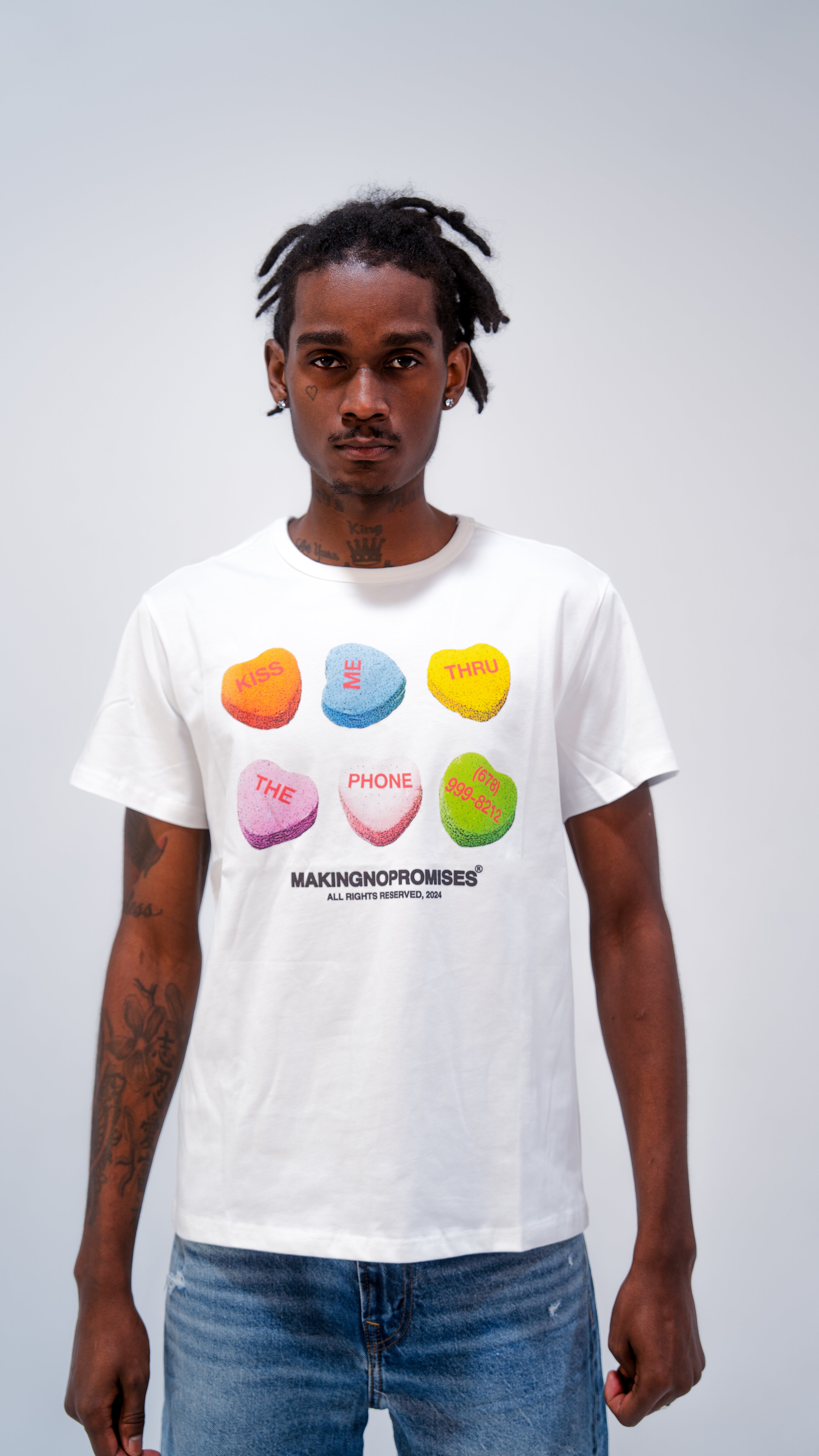 Kiss Me Thru The Phone Tee