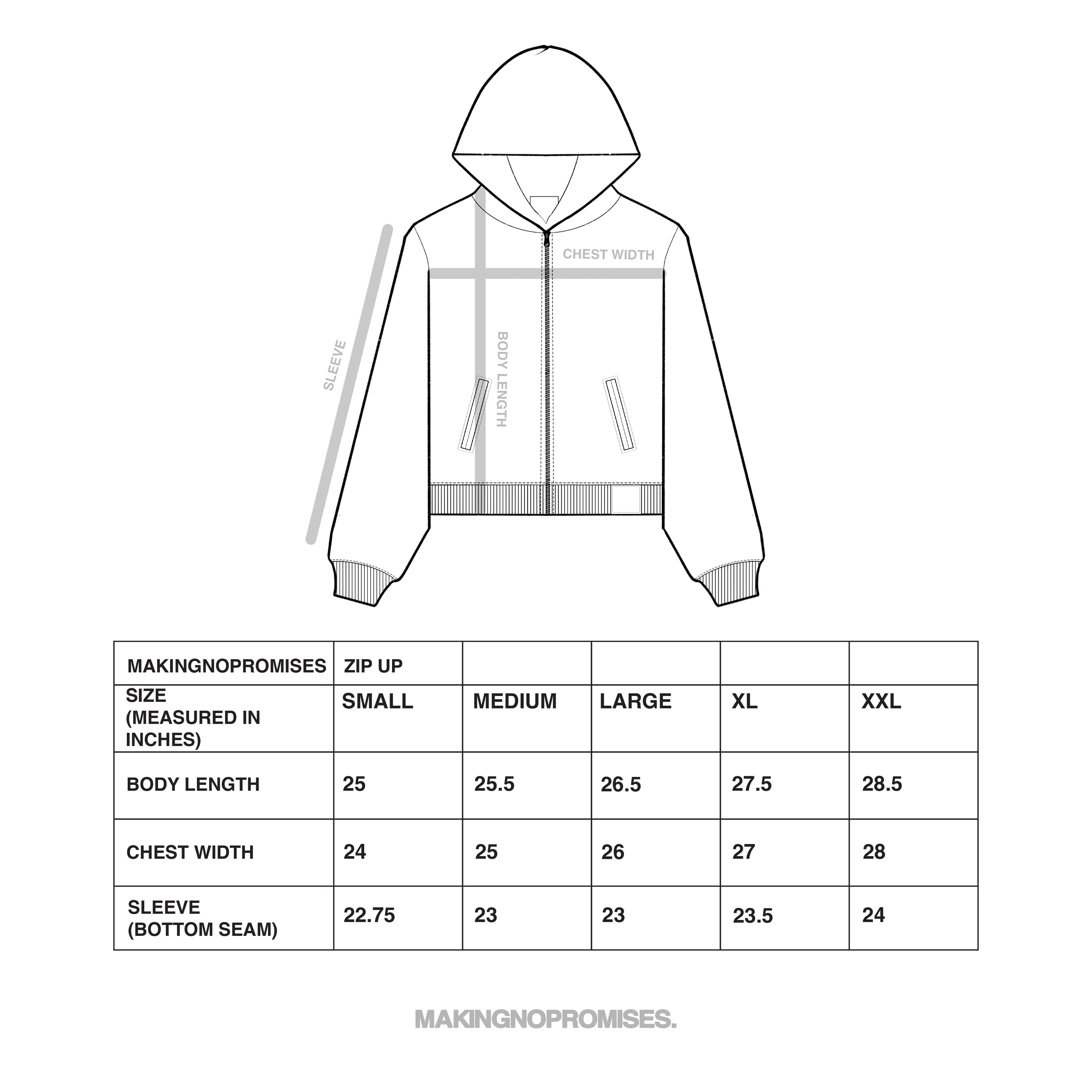 Clutch Zip Up Hoodie