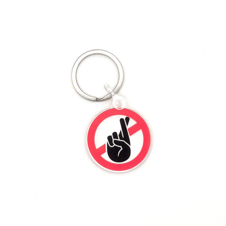 Making No Promises Logo Keychain
